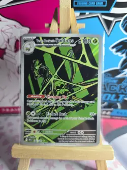 Pokemon TCG: Team Rockets Spidops -187/182 - Destined Rivals - Illustration Rare - Image 1