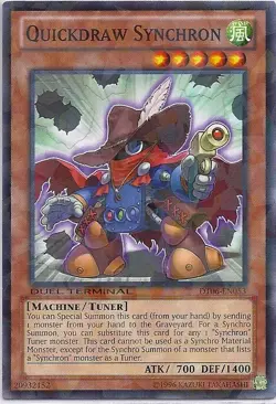 Quickdraw Synchron - DT06-EN053 - Common - Duel Terminal x1 - Lightly Played - Image 1