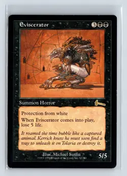 EVISCERATOR - MTG Magic the Gathering Card - Urza's Legacy - Rare - Image 1