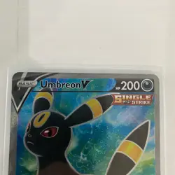 Umbreon V - 188/203 - Pokemon Evolving Skies Sword & Shield Full Art Card NM - Image 3