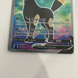 Umbreon V - 188/203 - Pokemon Evolving Skies Sword & Shield Full Art Card NM - Image 4