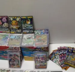 Pokemon Trading Card Lot Retirement Stock with Sleeved Cards Bulk Collection - Image 4