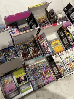 Pokemon Trading Card Game Booster Pack Lot Unopened Bulk Clay Burst Collection - Image 2