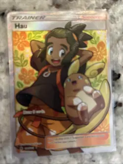 Hau Trainer Pokemon Card. Trading Cards. - Image 1