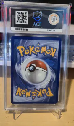 Pokemon TCG Pikachu Promo 2025 World Championships SVP EN 225 Card ACE Graded 8 - Image 2