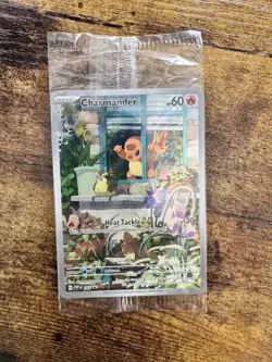 Pokemon TCG Obsidian Flames Charmander Sealed Promo Card 044 - Image 1