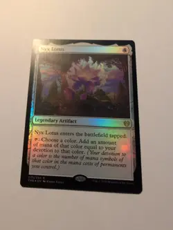 NYX Lotus Foil Card, Magic The Gathering, Theros Beyond Death, NM, Rare - Image 3