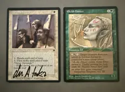 2x MtG Signed Lot - Fallen empires - Free Shipping - Image 1