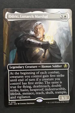 Magic The Gathering: Odric Lunarch Marshal - INR - Borderless NM Unplayed - MTG - Image 1