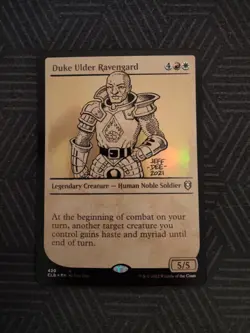 mtg duke ulder ravengard showcase foil battle for baldur's gate - Image 1