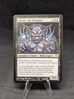 Yukora, the Prisoner - 90/165 - MTG - CRIMPED - Betrayers of Kamigawa - LP - Image 1