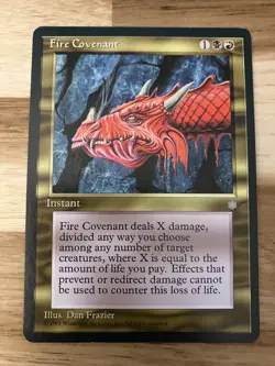 MTG Fire Covenant - Ice Age - Image 1