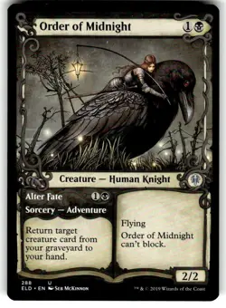 Order of Midnight (Showcase) Throne of Eldraine Regular MTG - Image 1