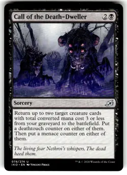 Call of the Death-Dweller Ikoria: Lair of Behemoths Regular MTG - Image 1