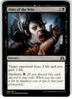 Alms of the Vein Shadows over Innistrad Regular MTG - Image 1