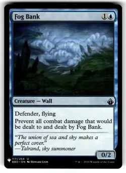 Fog Bank Battlebond Regular MTG NM - Image 1