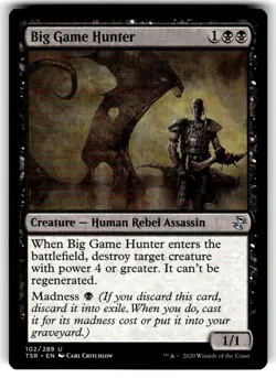 Big Game Hunter Time Spiral Remastered Regular MTG - Image 1