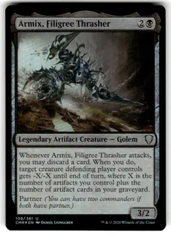 Armix, Filigree Thrasher Commander Legends Foil MTG - Image 1