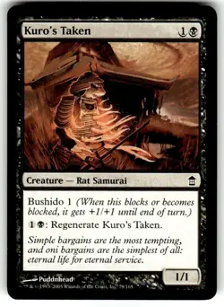 Kuro's Taken - Saviors of Kamigawa - Magic the Gathering MTG Nice! - Image 1