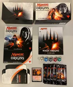 Magic Origins (ORI) - COMPLETE Set x4 + Tokens, Accessories, Promos Magic MTG - Image 1
