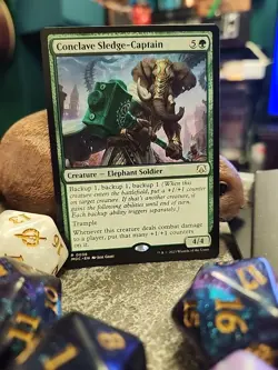 MTG Conclave Sledge-Captain - Regular - March of the Machine Commander #0036 - Image 1