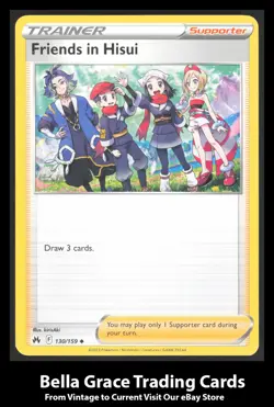 Friends in Hisui #130/159 Crown Zenith Pokemon Uncommon - Image 1