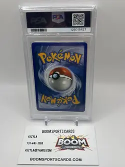 2006 POKEMON EX DRAGON FRONTIERS 100/101 CHARIZARD HOLO GOL STAR 100/101 PSA 2 - Image 2