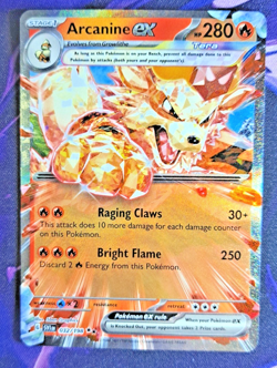 Pokemon TCG: Arcanine ex 032/198 SV01: Scarlet & Violet Base Set Holo - Image 1