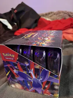 Pokemon TCG Mega Heroes Mini Tin Display Factory Sealed 10 Mini Tins - Image 4