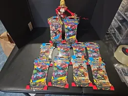 Pokemon TCG Mega Evolution Booster Pack Lot (10) - Image 2