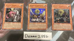 YuGiOh Movie Cards, Sphinx Teleia, Andro Sphinx, Theinen The Great Sphinx Lot - Image 1