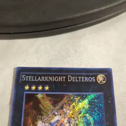 YUGIOH STELLARKNIGHT DELTEROS SECRET RARE MP15-EN098 1ST EDITION - Image 3