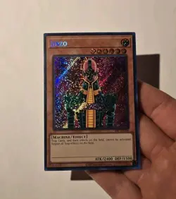 Yugioh Jinzo Pharaoh's Servant PSV-EN000 25th Secret Rare NM - Image 2