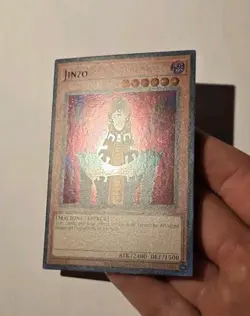 Yugioh Jinzo Pharaoh's Servant PSV-EN000 25th Secret Rare NM - Image 3