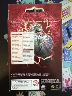 Yugioh Dinosaur's Rage 1st Edition Structure Deck Factory Sealed English - Image 2
