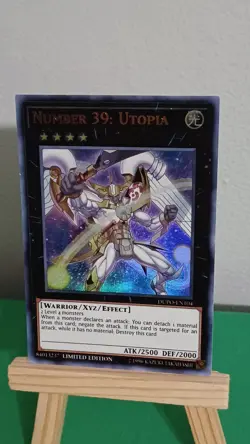 2019 Yugioh Number 39: Utopia DUPO-EN104 Ultra Rare Duel Power - Image 1