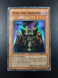 YUGIOH 2003 | LORD OF D. | SDK-G038 (SDK-041 | 1ST EDT | GERMAN | VERY GOOD (MP) - Image 1