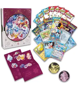 POKEMON 2025 HOLIDAY CALENDAR NEW FACTORY SEALED TRADING CARD GAME TCG NEW ⭐ - Image 2