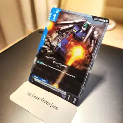 Gundam Card Game - ST03-013 & GD01-008 Championship Promo Card Set - English NM - Image 3