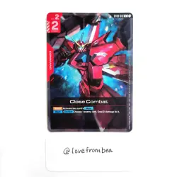 Gundam Card Game - ST03-013 & GD01-008 Championship Promo Card Set - English NM - Image 4