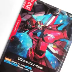 Gundam Card Game - ST03-013 & GD01-008 Championship Promo Card Set - English NM - Image 5