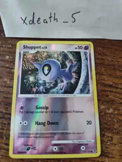Shuppet Pokemon Card 110/132 Secret Wonders Reverse Holo LP - Image 1