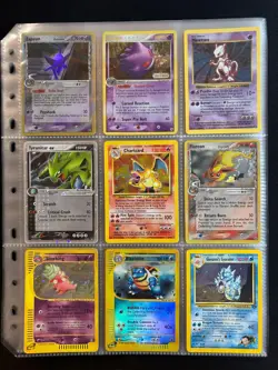 Lot of 90 ALL HOLO Vintage Pokemon Card Binder Collection - Image 2