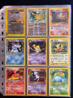 Lot of 90 ALL HOLO Vintage Pokemon Card Binder Collection - Image 4