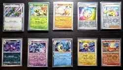 Lot 700+ Pokemon cards 90 Holos, Reverse Holos or Better, Paldea Evolved Set - Image 3