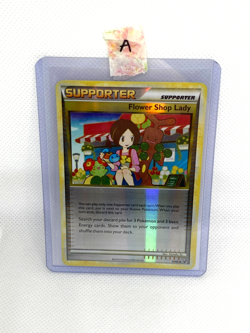 Flower Shop Lady Supporter Undaunted 74/90 Reverse Holo Pokemon Trading Card - Image 2