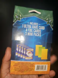 Pokemon 3 Mini Packs 1 Ultra Rare, 4 Foil Cards, 3 Packs! - Image 2