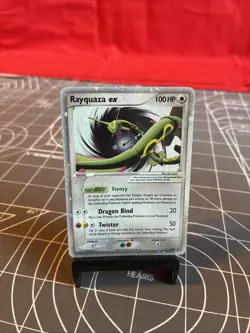 2006 Pokemon Rayquaza Ex 039 Holo Promo Card - Image 1