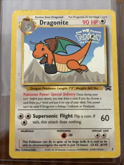 WB Kids Gold Stamped 1999 Pokemon First Movie Promo 4 Card Lot Mewtwo Pikachu NM - Image 3