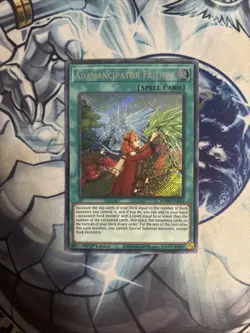 (YCL) Yu-Gi-Oh Card - ROTD-EN061 - ADAMANCIPTOR FRIENDS (secret rare holo) VLP - Image 1